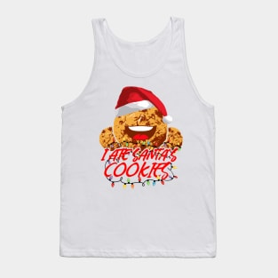 Funny Christmas  I Ate Santa´s Cookies Tank Top